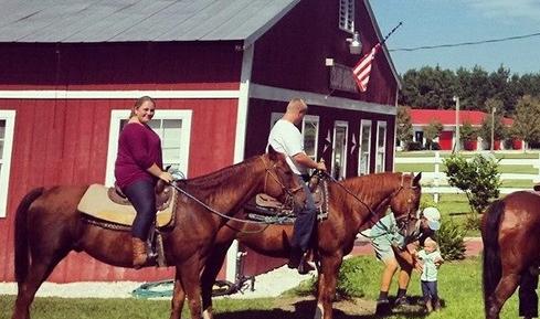 Horseback riding in Charleston