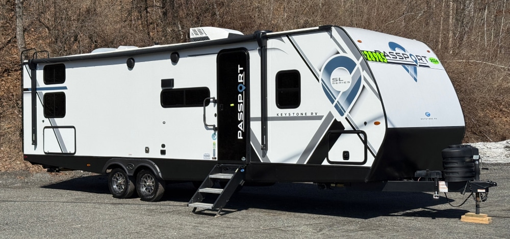 2024 33' Passport 282QB with 4 REAR BUNKS for Rental at 84 RV Rentals