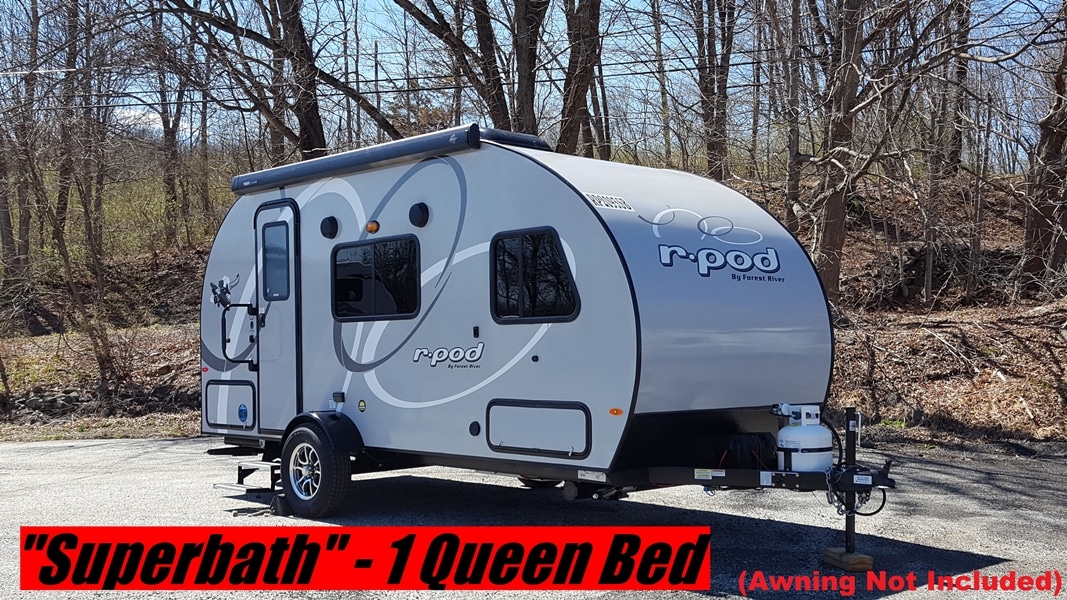 20′ “Super Bath” Travel Trailer for Rental at 84 RV Rentals