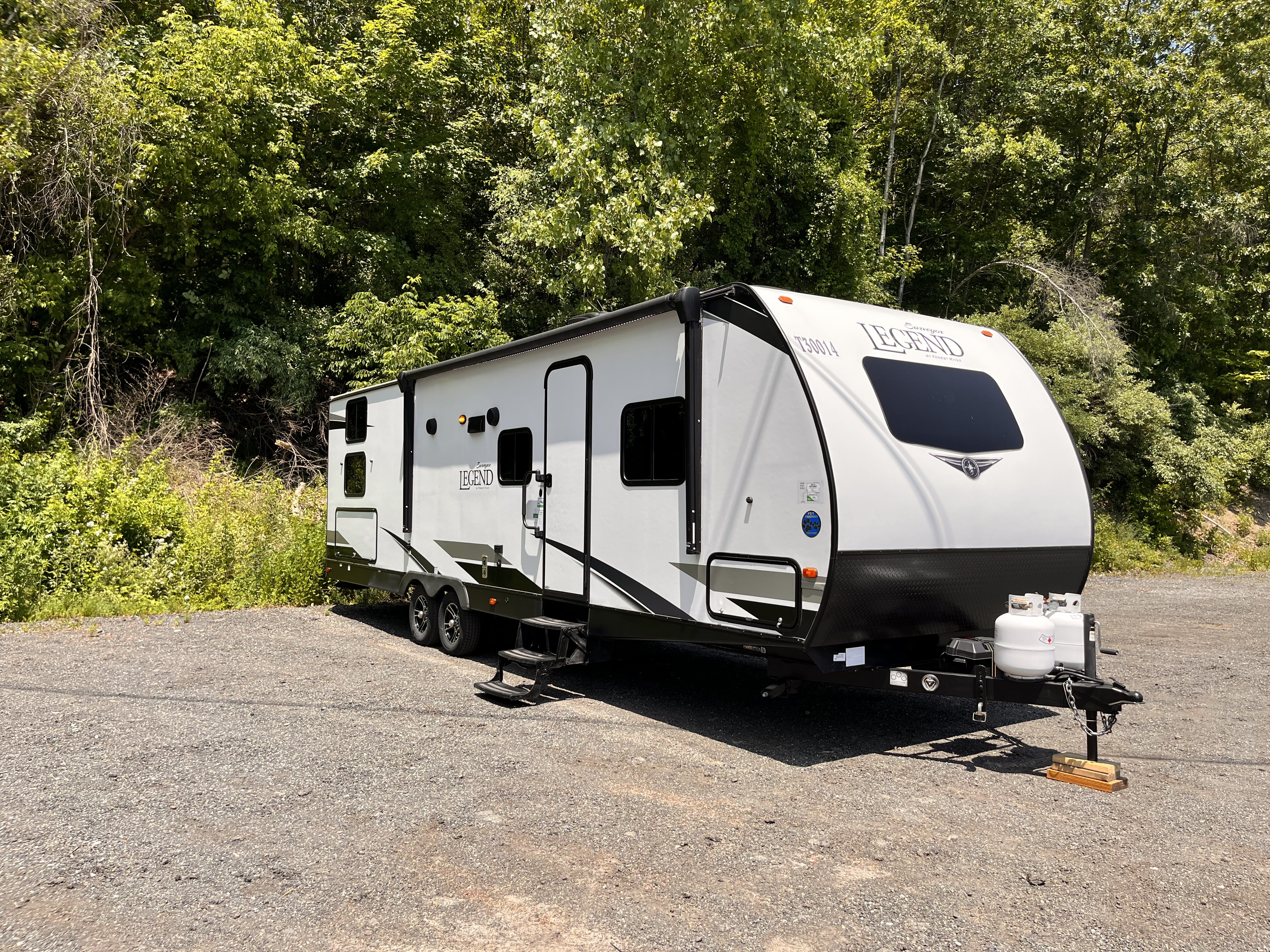 2021 FOREST RIVER SURVEYOR 295QBLE for Rental at 84 RV Rentals